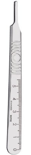 2xSwann Morton no3 scalpel handle - Stainless Steel - Number 3