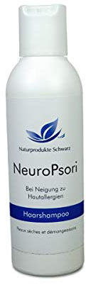 Naturprodukte Schwarz - NeuroPsori Haarshampoo – Neurodermitis und Psoriasis Shampoo, 150ml