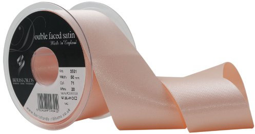 Berisfords Satinband, Polyester, pfirsich, 20