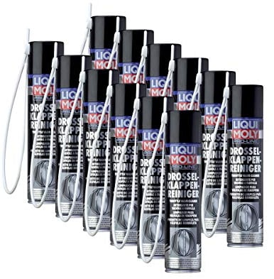 12x LIQUI MOLY 5111 Pro-Line Drosselklappen-Reiniger für Benzin Motoren 400ml
