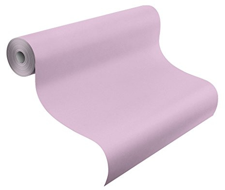 rasch Vlies-Tapete, Uni, rosa, 515664