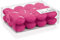 Wiedemann Kerzen Schwimmkerzen Pink Ø 45 mm, 24 Stück, rußarm, hochwertiger Docht, Made in Germany