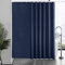 Furlinic Tende Doccia Anti-Muffa Tessuto in Poliestere Grande Tende Doccia Impermeabile Lavabile Tenda Vasca da Bagno con 16 Ganci Tenda Doccia Blu Navy 240x180cm.