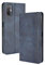 HTC Desire 21 Pro 5G Hülle [Brieftasche] [Klammerfunktion] [Kartenfächer] [Magnetic Flip Cover] Kompatibel mit HTC Desire 21 Pro 5G Smartphone(Blau)