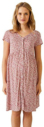 VERTBAUDET Robe Fluide évolutive Grossesse et d'allaitement Terracotta 42/44