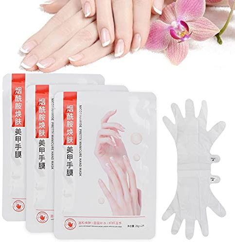 2Pcs X 3Packs Masque Exfoliant pour les Mains Sèches Bio Masque Peeling pour Réparation de la Peau des Mains Gants Hydratants pour les Mains Masque Peeling pour les Mains Masque Hydratant pour