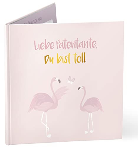 mintkind® Liebe Patentante, Du bist toll Geschenkbuch für Patentante I Geschenk für Patentante I Bilderbuch Geschenk Patentante zum Geburtstag oder zu Weihnachten vom Patenkind | Geschenkidee