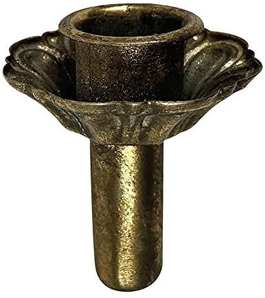 Kerzenhalter für Flaschen Gold Kerzenhalteraufsatz Flaschenaufsatz Antik-Stil