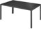 TecTake® Table à Manger Extérieur & Intérieur en Aluminium & Aspect Bois 150 x 90 x 74,5 cm Résistante aux intempéries, Réglable en Hauteur, Salon de Jardin Exterieur Mobilier de Jardin