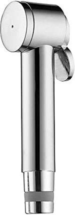 Inbagno Doccetta idroscopino per WC a Pulsante, Ricambio per Set doccetta igienica cromata (ABS Cromo)