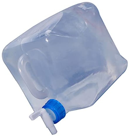 YUEXINYAN 1.3gallon (5L With faucet) Collapsible Water Container Portable Water Storage Jug Foldable Water Canteen for Caravans Camping Hiking Travel Bbq Travel Outdoor Use