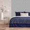 Super fresco Silk Sparkle Trellis Silver Wallpaper | Paste The Paper| Grey Trellis | Eco-Friendly (was £18.99)