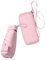 Ruspela Faltbarer Reise-Regenschirm - Kleiner Kompakter Schirm für Sonne und Regen, Winddicht, UV-Schutz Mit Reißverschluss-Tasche für Damen und Mädchen, Rose, Medium