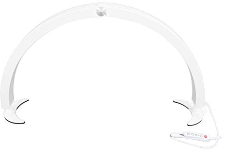 Elprico LED Half Moon Desk Lamp, 40W 28in 10 Brightness Half Moon Nail Desk Lamp with Remote(#2)