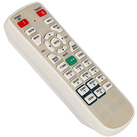 N2QAYA000039 VINABTY Replace Infrared Remote Control Fit for Panasonic Projectors PT-EX500U PT-EX600U PT-EZ570U PT-EW530U PT-EW630U