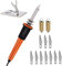 LiuliuBull Electric Hot Knife Cutter Tool, Heat Cutter With 10 Blades Accessories Multipurpose Stencil Cutter For Cutting Carving Soft Thin Styrofoam Foam Cloth Cutter
