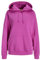 JJXX Jxabbie RLX LS Every Hood Swt Noos Felpa con Cappuccio, Rosso Fucsia/Stampa: Carmine Rose Logo, L Donna