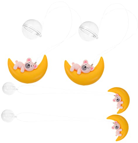 ABOOFAN 4 Stück Aquarium Schwimmend Hängend Fischbecken Taucher Mann Belüftungsaktion Ornament Aquarium- Aquarium Taucher Ornament Kleiner Fisch Welt Der Panzer Weiches Gummi