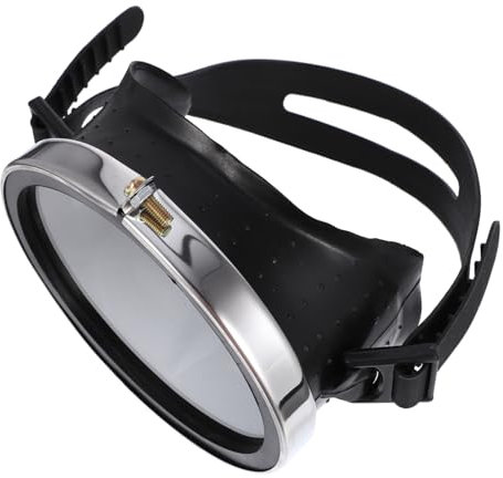 WOONEKY Taucherbrille Tauchmaske einfache Schwimmbrille Tauchhandschuhe Staubmaske Brille mit Nase für Erwachsene Oval schnorchelmask snorkel mask Antibeschlagbrille Weitfeldbrille Silikon
