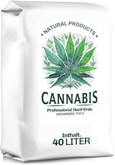 Blumixx Professional Growmixx 40 Liter, Erde mit Spurenelementen, Blumenerde, Perlit für Pflanzen, Pflanzenerde, Grünpflanzenerde für lebendigen Boden, Hochmoortorf