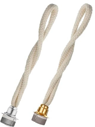 Werownsgso 2 Stück Lampe Docht, Duftlampe Docht für Katalytischer, Docht für Öllampen, Hitzebeständige Lampe Ersatz Docht für Diffusor Brenner Aromatherapie