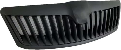 ZanLIn Auto Front Kühlergrille für Skoda Octavia RS 2010-2014, Auto Frontstoßstangen-Kühlergrill Fronteinlassgitter Kühlergrill Grill Frontgrill