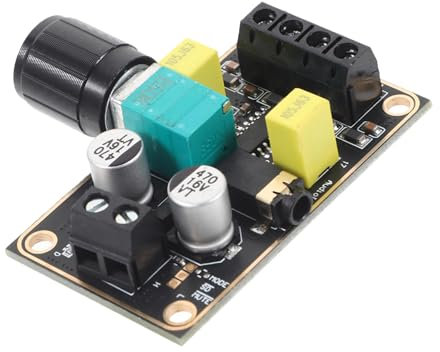 Gadpiparty Audioverstärkerplatine Leistungsverstärker Röhrenverstärker Miniverstärker Subwooferverstärker Kopfhörerverstärker Mini Megaphon Mini Audioverstärker Monoverstärker Sound
