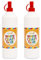 abeec White Craft Glue 2-Pack (500ml) – Child-Friendly PVA Glue for Arts, Crafts & School Projects | Non-Toxic Washable Adhesive | Ideal for Paper, Card & DIY Crafting