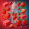 Chicle - Concentrado Sabor Huba Fresa - Vegano - Sasami - 10ml