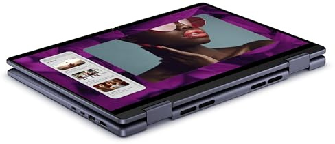 Dell Inspiron 14 7445 2-in-1 Laptop, 14” FHD+ (1920 x 1200) Touch Display, AMD Ryzen 5.1ghz 7 8840HS, Blue, AMD Graphics, Backlit Keyboard, 2 TB SSD, 16 GB Ram, Windows 11 Pro & Office 24 (Renewed)