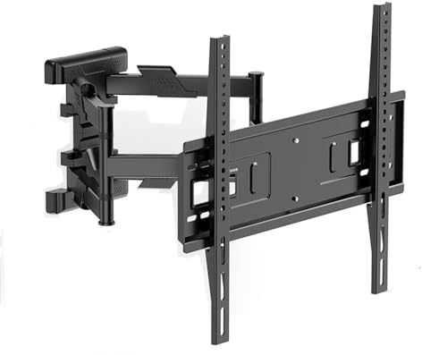 Aulating TV Mount Bracket - Swivel & Tilt for 60 TVs VESA 400x400mm Max Load 40kg Adjustable Wall Mount for Lar Sns - Easy Installat & Leveling