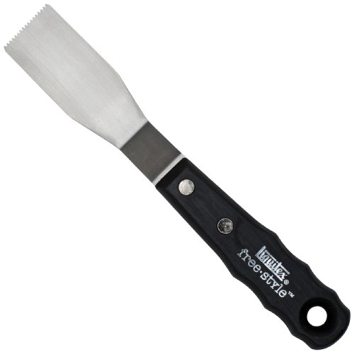Liquitex Malmesser Espátula Freestyle Profesional 8, Acrílico, Cuchillo de Pintura XXL – nº 08