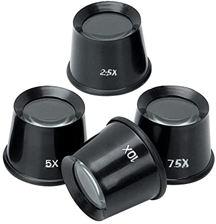Uhrmacher-Okular-Set 4 Stck. PRESTIGE von S1 Deluxe©