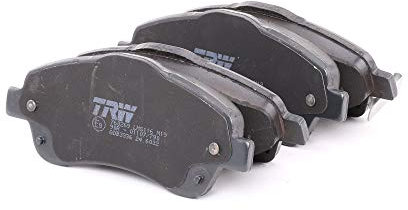 TRW GDB3336 Bremsbelagsatz 4-Teilig für Toyota Corolla Verso (ZER_, ZZE12_, R1_) 2004-2009 Vorderachse und Andere Fahrzeuge