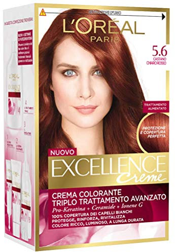 EXCELLANCE N.5,6 Castano Chiaro Rosso Prodotti per capelli