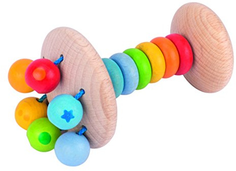 Heimess Touch Ring Rattle (Rainbow)