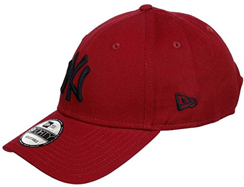 New Era New York Yankees League Essential Maroon 9Forty Cap - One-Size