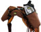 TrailMax Horn Satteltasche & Pommel Pocket Satteltasche Combo; Horn & Pommel Satteltasche Combo für Pferde; Satteltaschen für Western & Endurance Satteltaschen; Trail Riding Saddle Bags; Braun