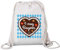 ShirtStreet Gaudi Wiesn Premium Bio Baumwoll Turnbeutel Rucksack Stanley Stella Oktoberfest - I mog Bayern, Größe: onesize,Natural