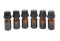 Yizhao Braune Pipettenflasche 5ml mit [Orifice Reducers], Braunglasflasche mit Tropfpipette,für Ätherisches Öl,Aromatherapie, Massage, Duftöl Probe,Make-up,chemische Flüssigkeit – 12Pcs
