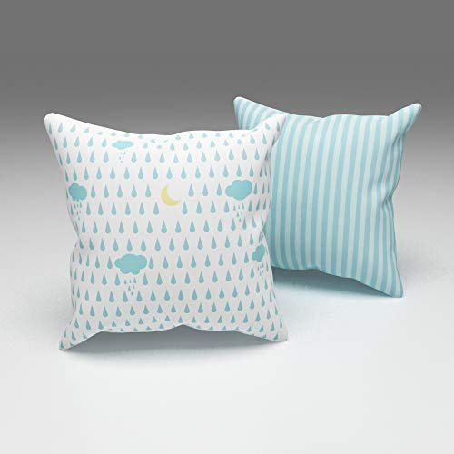 Eren Home Kissen, Mehrfarbig, 43x43cm