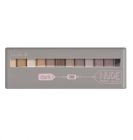 Lovely Makeup - Schattenpalette Nude Makeup Kit Dark