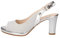 Valleverde Sandalo Donna Sintetico 28340 Silver Una Calzatura Comoda Adatta per Tutte Le Occasioni. Primavera Estate 2020. EU 37