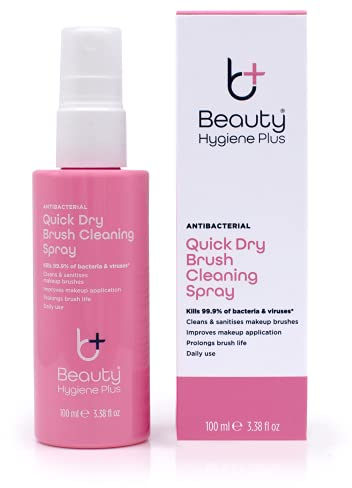 Beauty Hygiene Plus Makeup Brush Cleaner Spray Quick Dry Antibacterial & Antiviral 100ml
