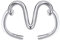 SILVERCUTE Damen Mädchen Statement Ring Buchstabe V 925er Silber Minimalist Initiale Offener Ring Platiniert Anfangsbuchstabe verstellbar Ring Schmuck für Weihnachten Valentinstag