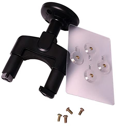 ZYWUOY Support mural à ventouse pour guitare basse - Fixation automatique - Sans perforation