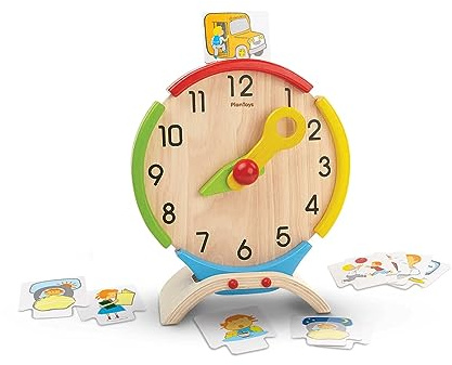 PlanToys - Meine erste Uhr – Holz – PT5458