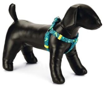 Beeztees Memphis - Hundegeschirr - Nylon - Hellblau - 26-40 cm x 10 mm