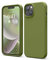 elago Liquid Silicone Case Compatible with iPhone 14 Case (6.1), Premium Silicone, Full Body Protection - 3 Layer Shockproof Phone Cover, Anti-Scratch Soft Microfiber Lining (Cedar Green)