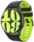 MoKo Correa Compatible con Samsung Galaxy Watch 7 FE 6 5 4 40mm 44mm/Watch 6 Classic 43mm 47mm/Watch 5 Pro 45mm/Watch 4 Classic 42mm 46mm, Correa Deportiva de Repuesto de Silicona Suave, Negro/Verde